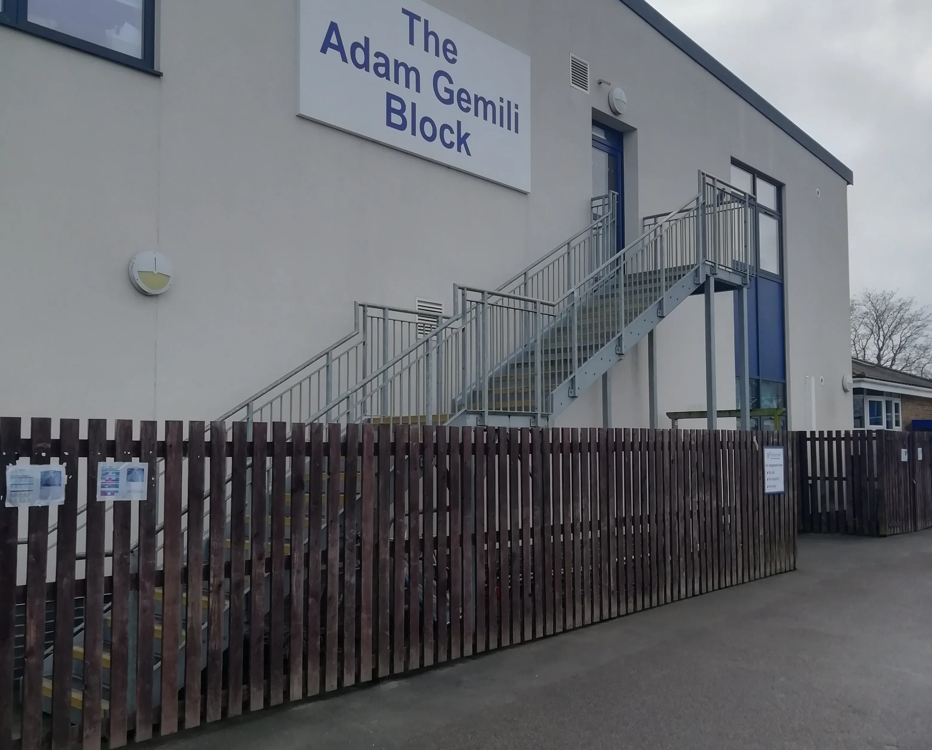 Staircase survey, Wentworth Primary School, Dartford, Kent