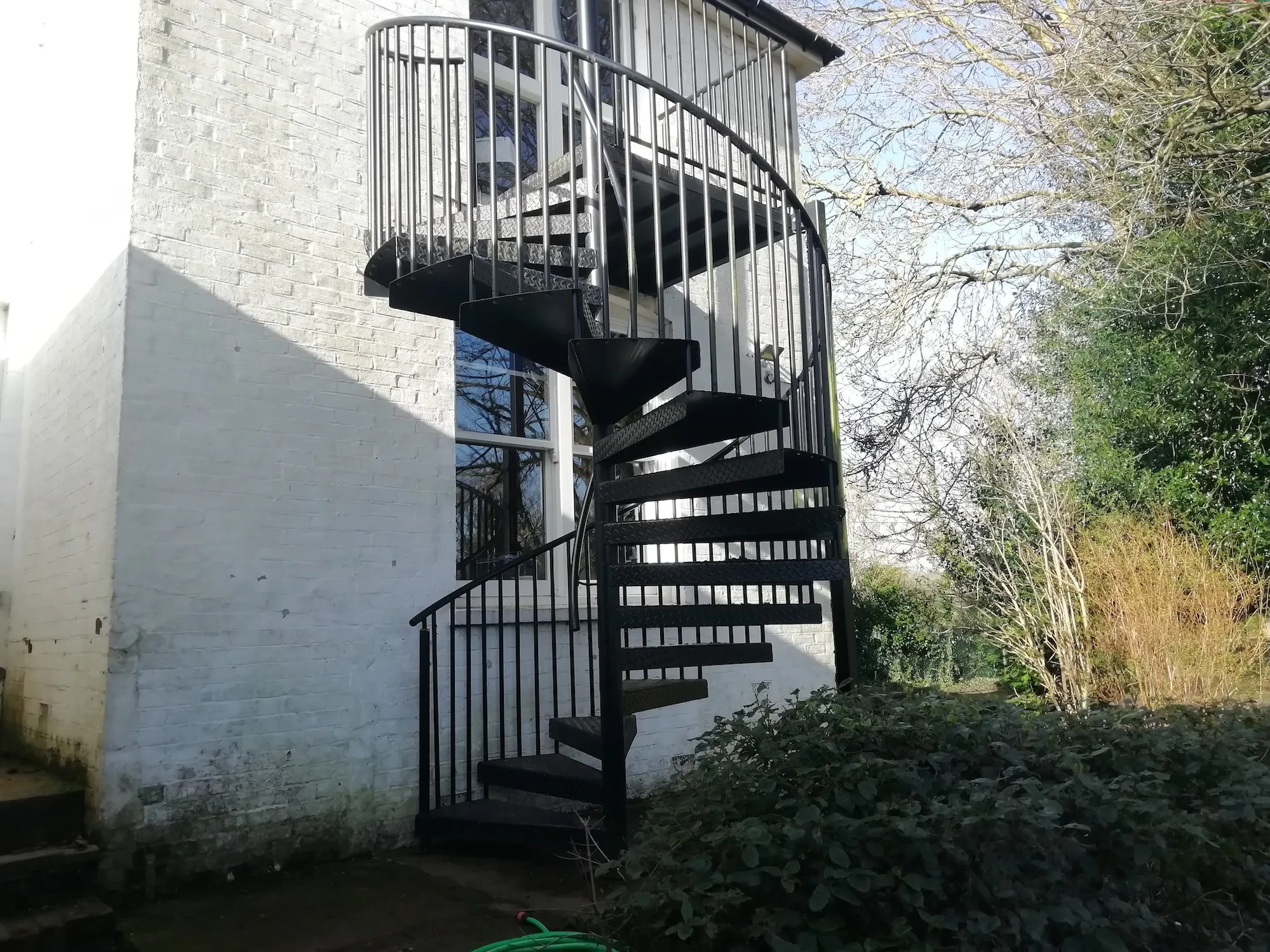 Staircase inspection, Petham Primary School, Kent